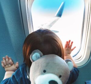 avion avec enfants